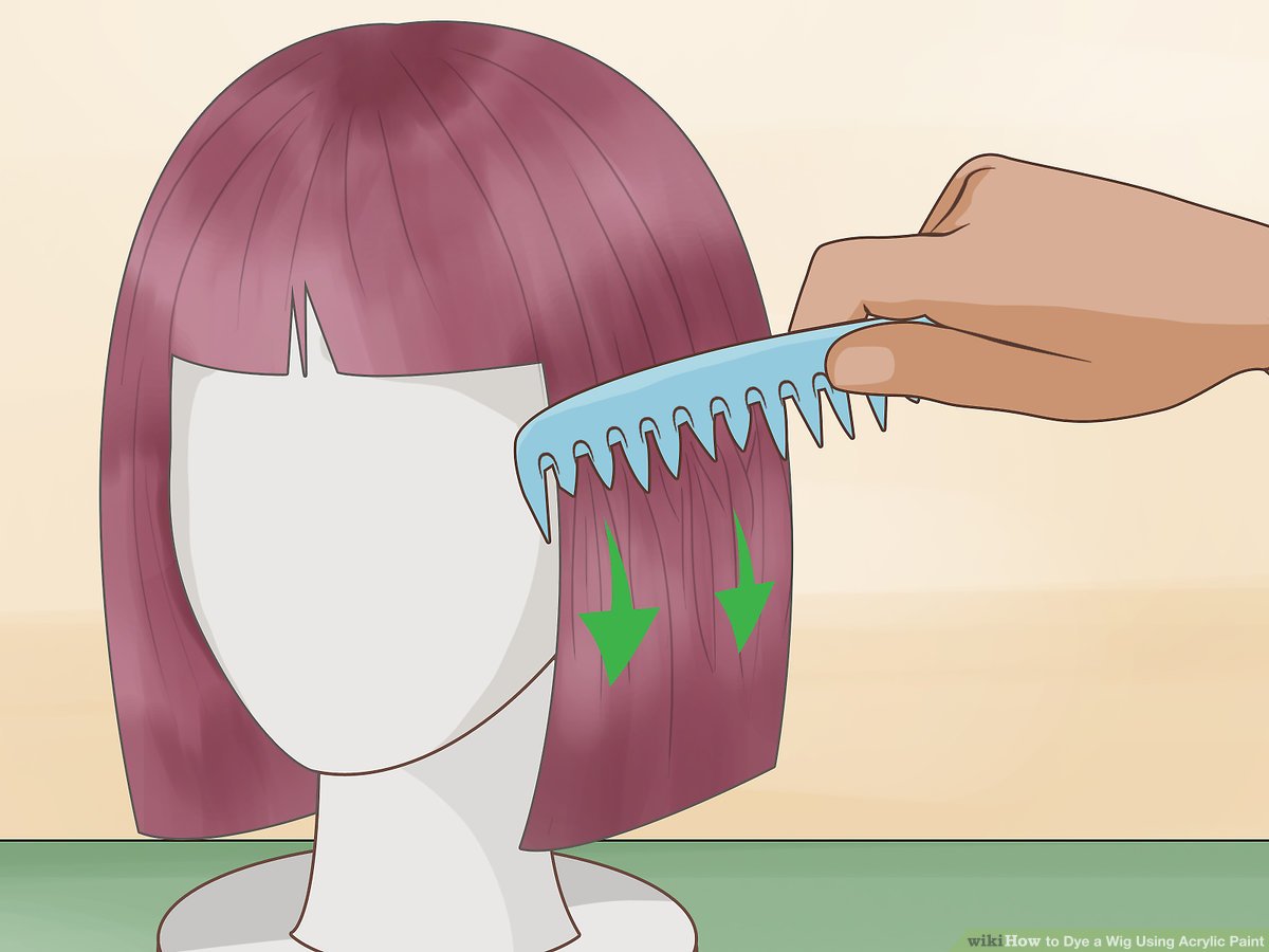 can synthetic hair be dyed