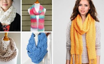 trendy crochet scarf patterns