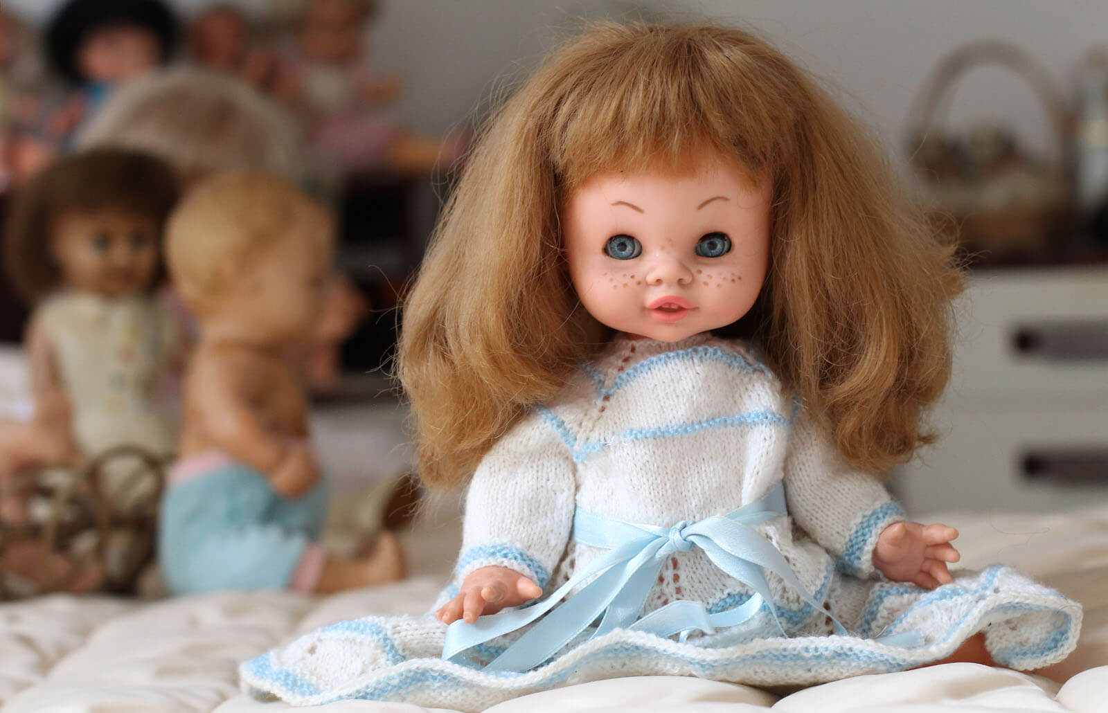 how to wash synthetic doll hair
