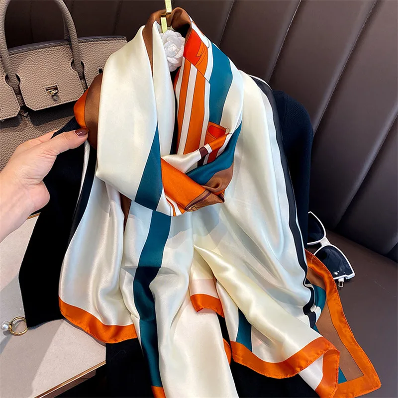 large silk scarf