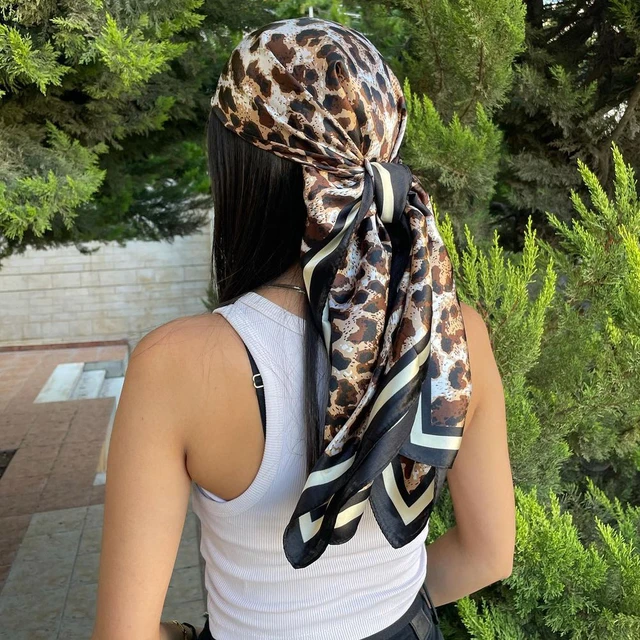 designer head scarf