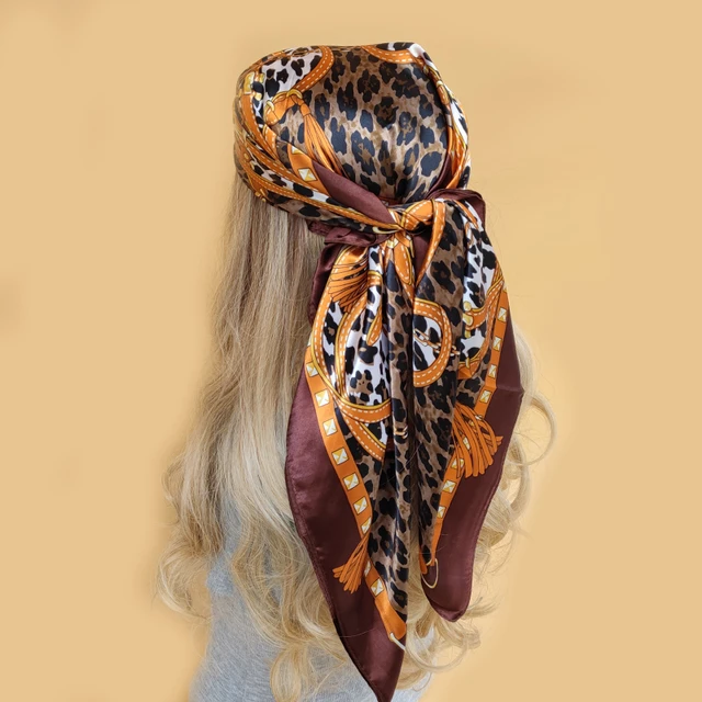 designer head scarf