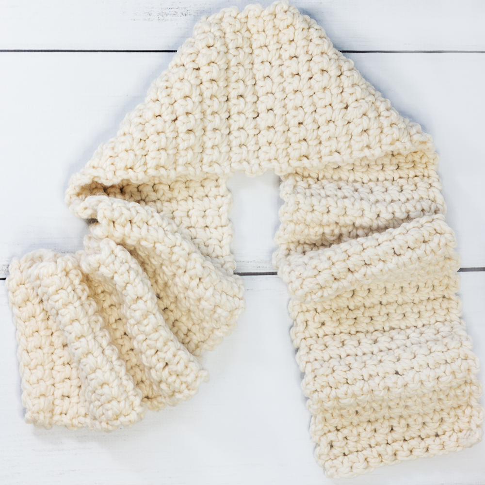 easy crochet scarf patterns