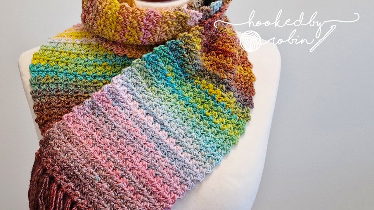 Easy crochet scarf patterns: Simple Crochet Scarf Patterns插图4