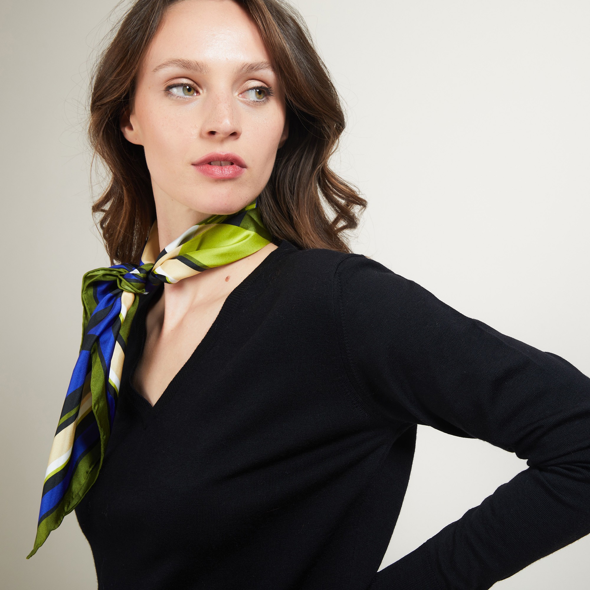 silk scarf for women
