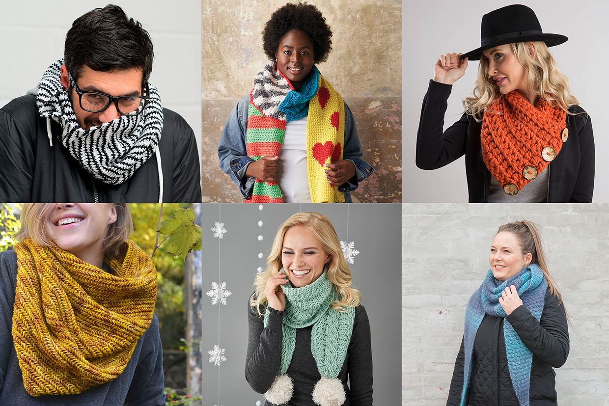 Trendy crochet scarf patterns: Elevate Your Winter Style”插图4
