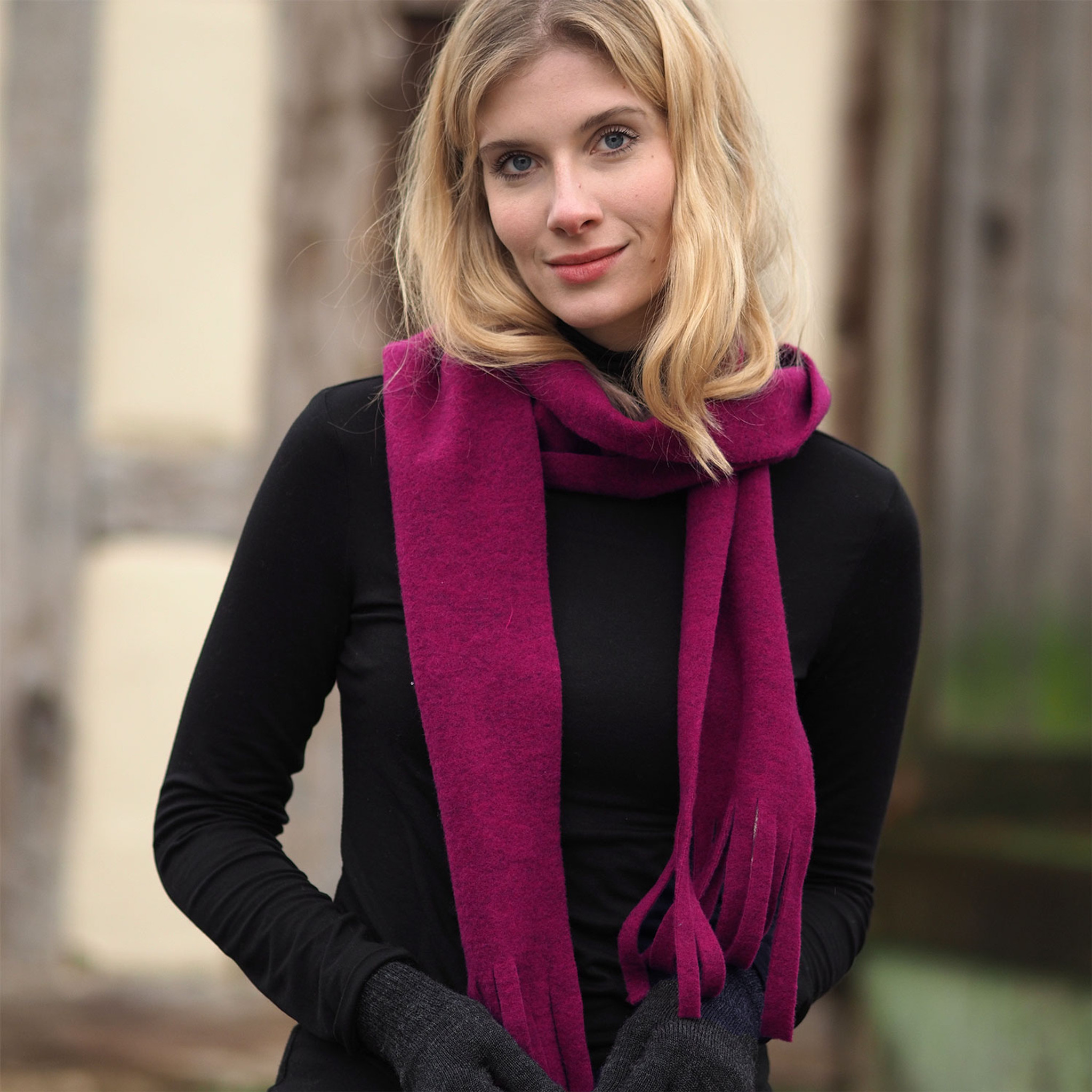 Fleece scarf