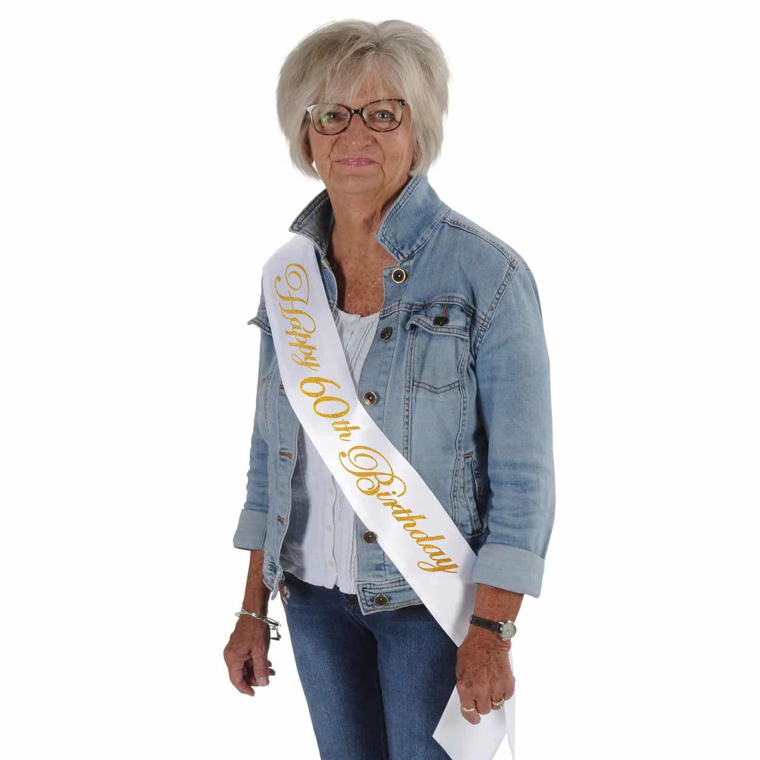 birthday sash