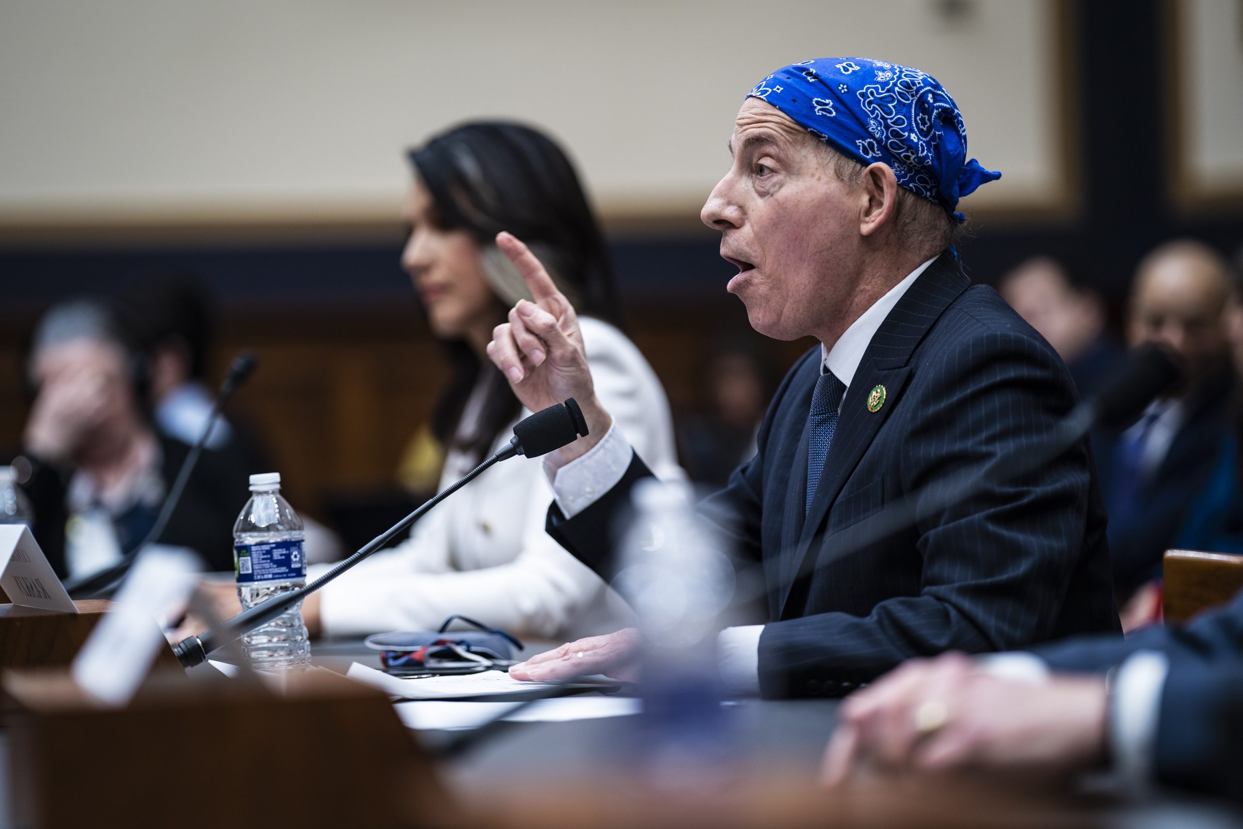 jamie raskin head  scarf