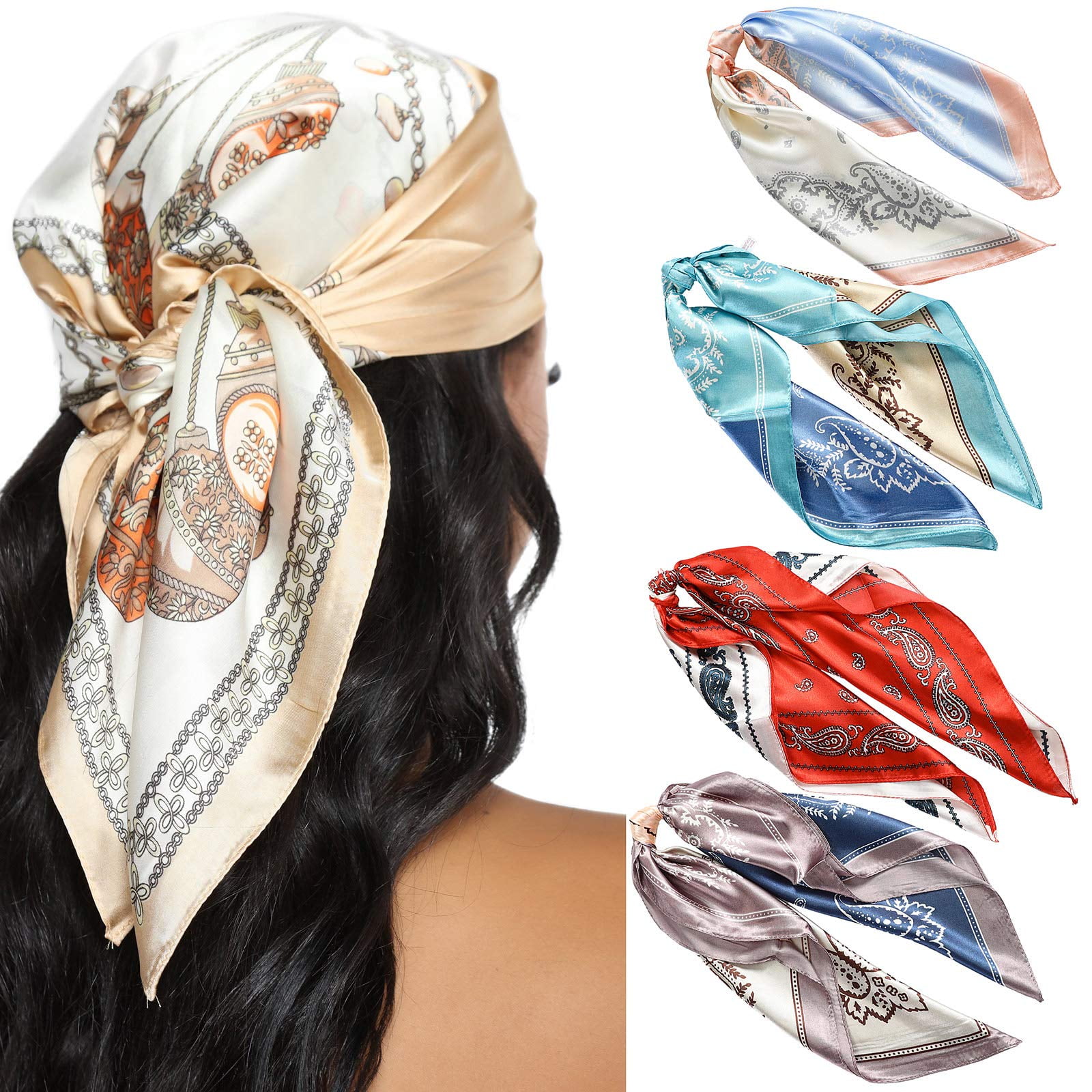 satin scarf for hair