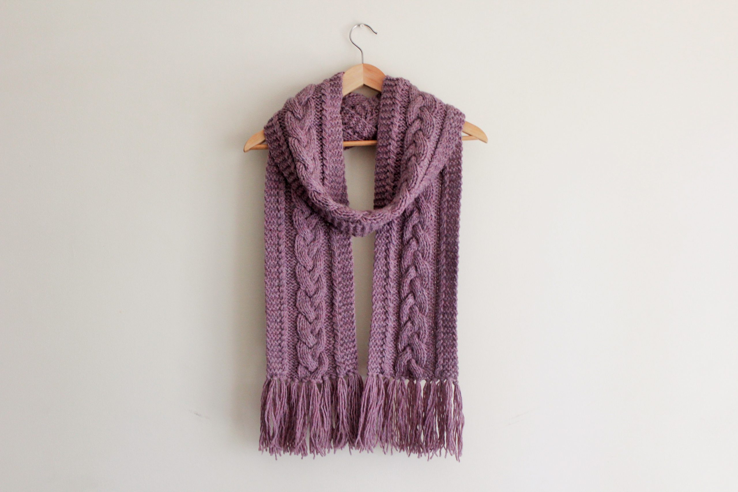 knit scarf pattern free