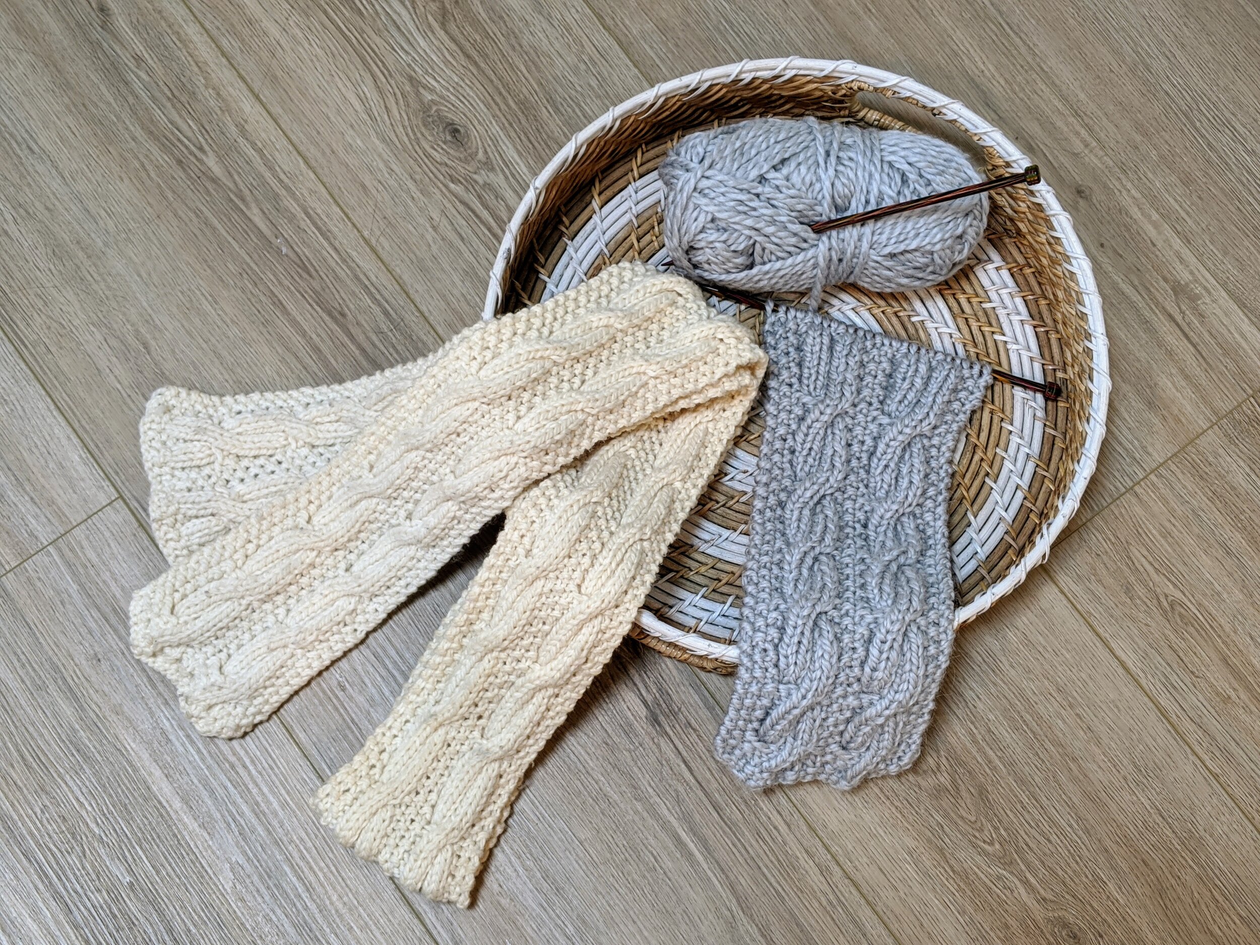 knit scarf pattern free