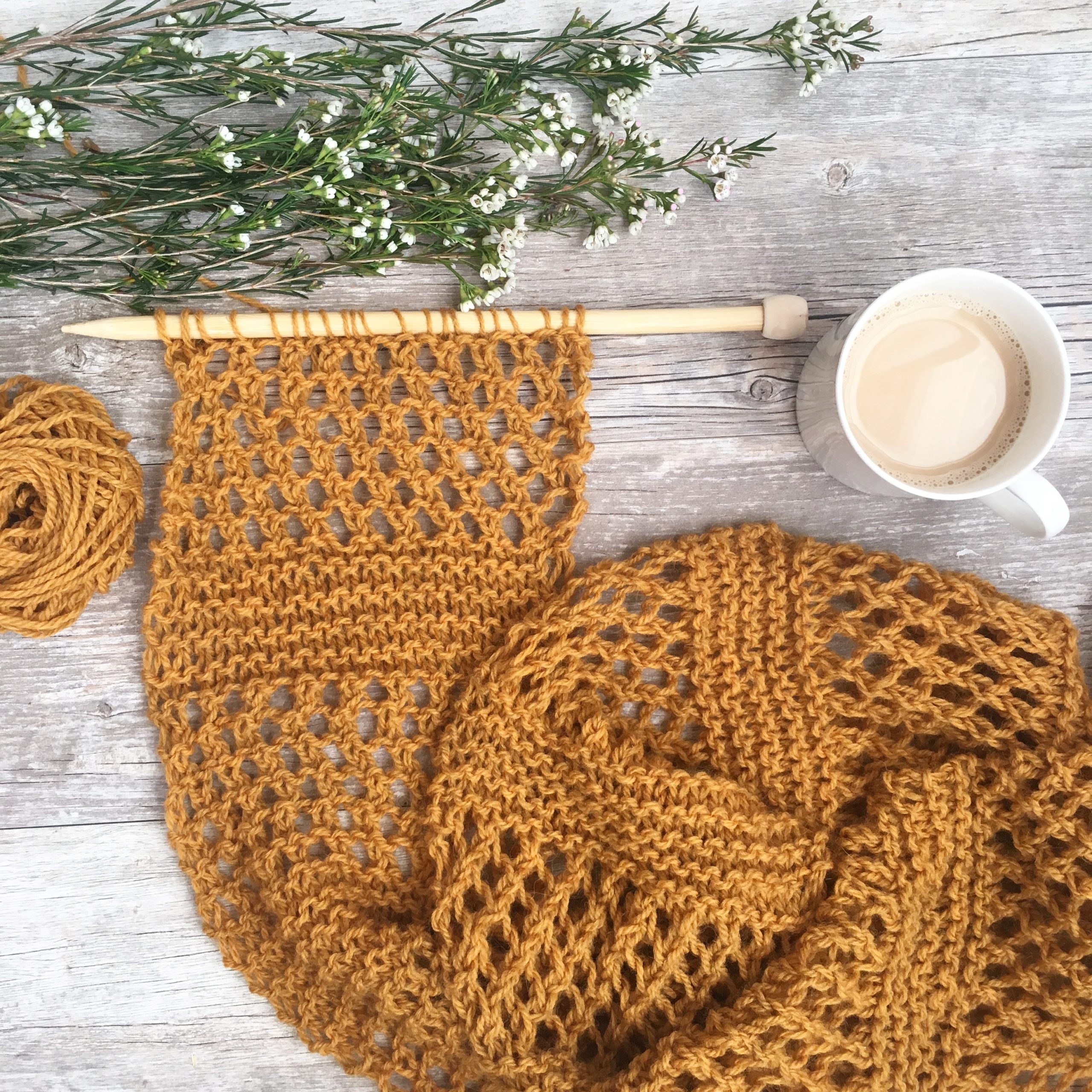 Knit scarf patterns