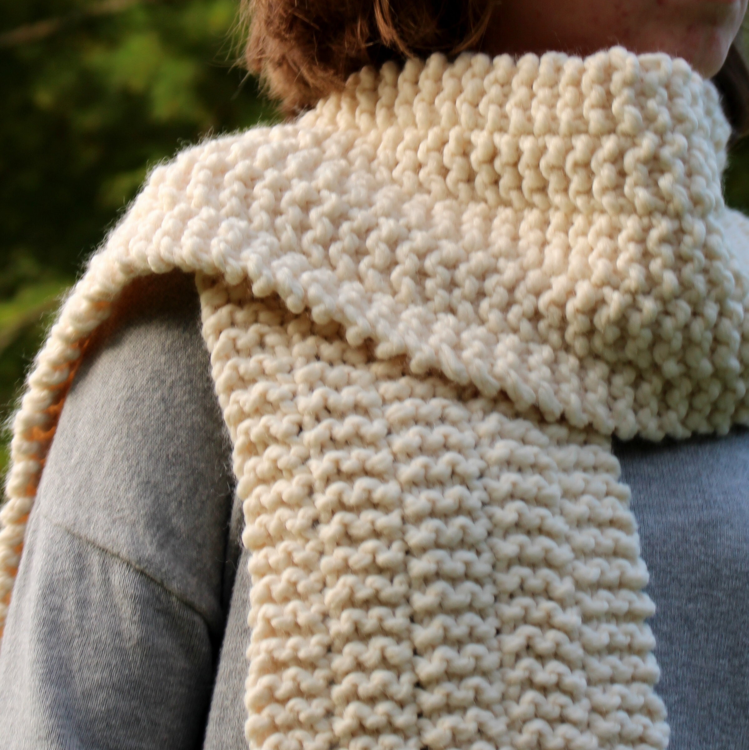 scarf knitting pattern