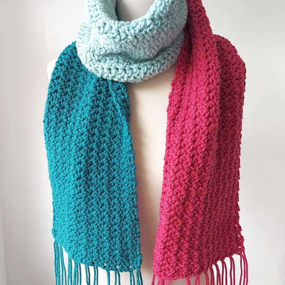 Easy crochet scarf