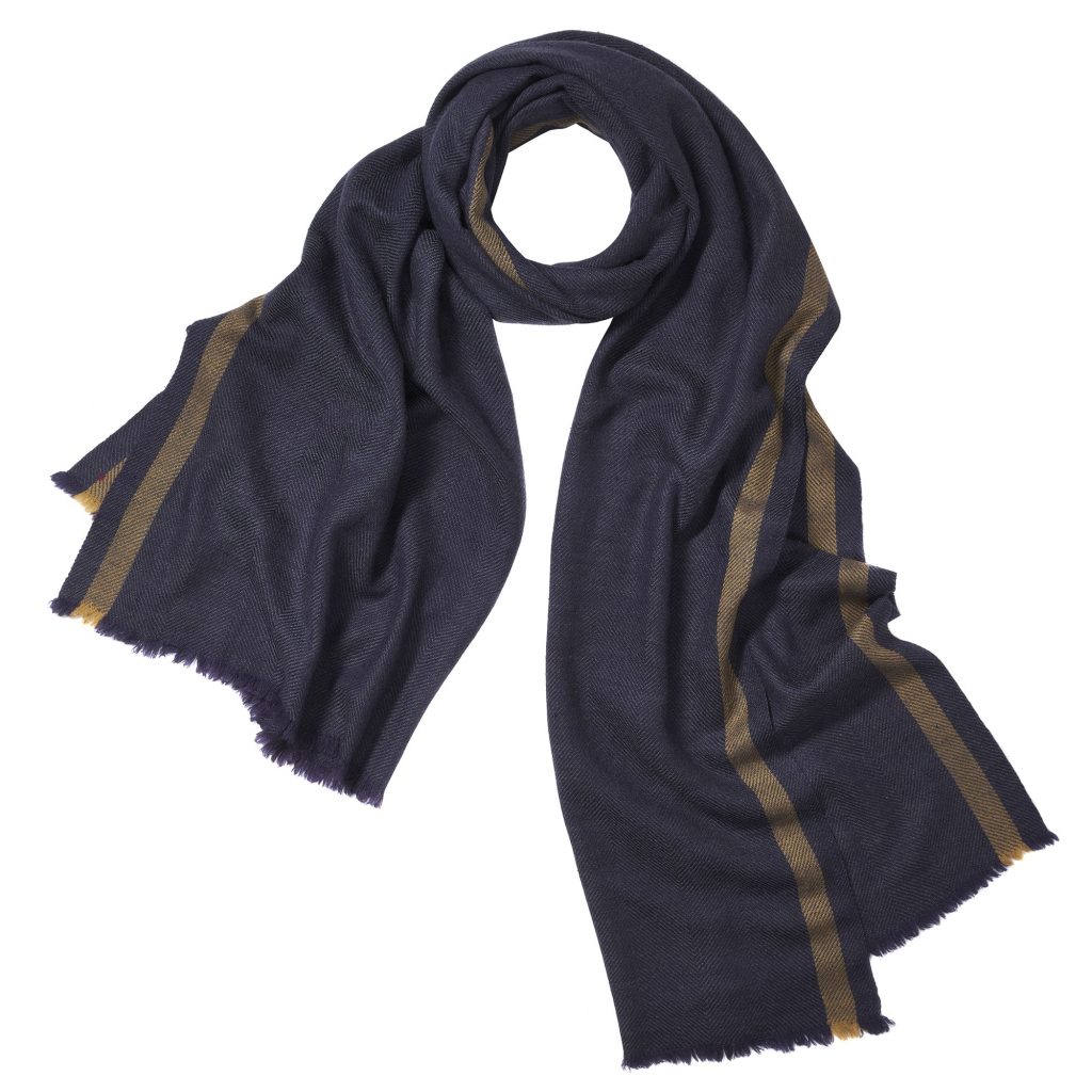 navy scarf