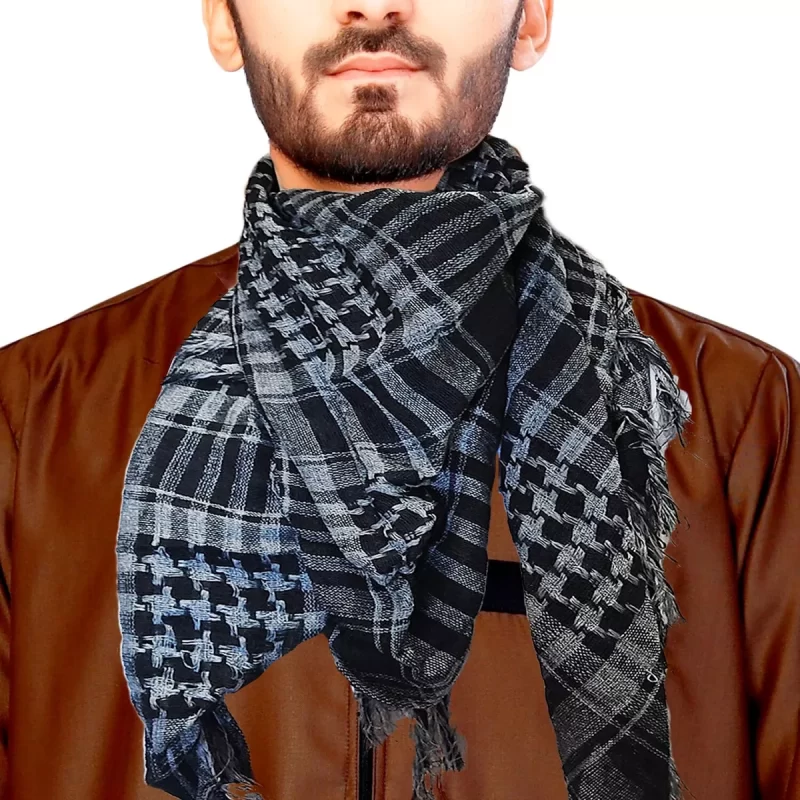 scarf around head