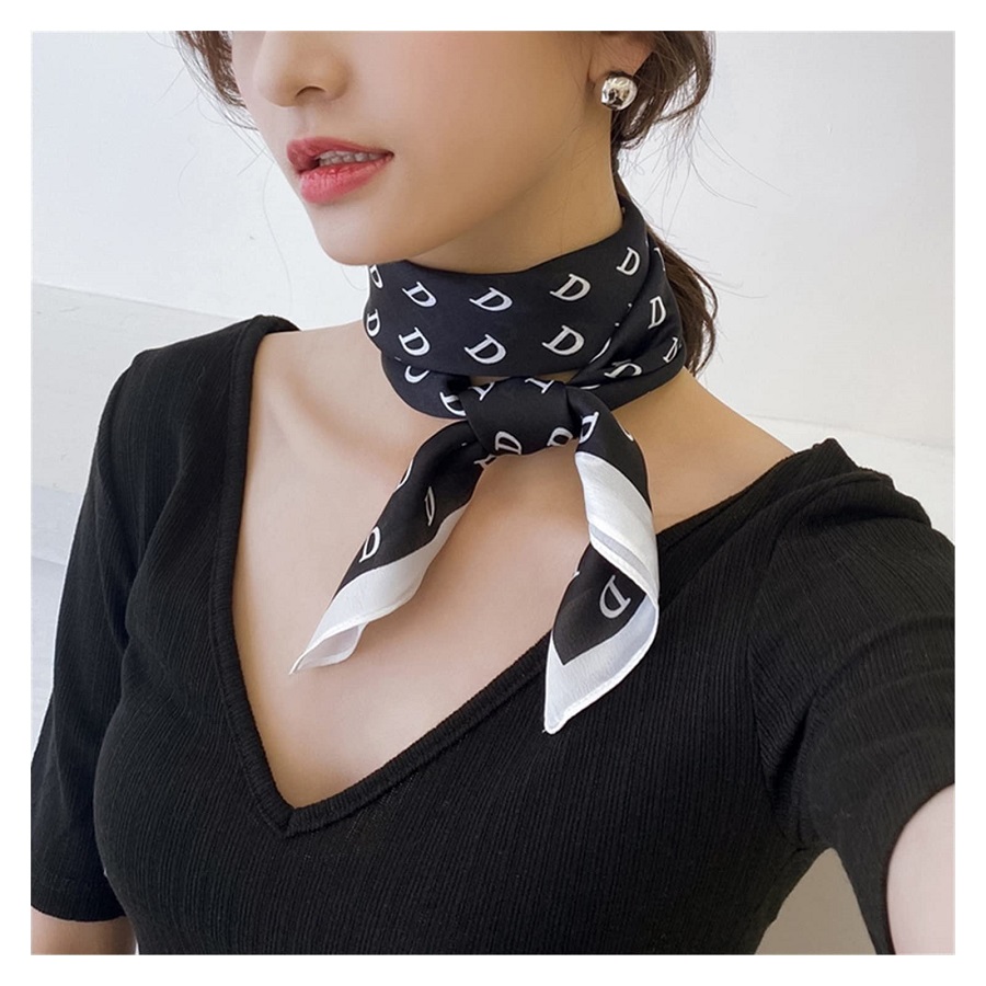 silk neck scarf