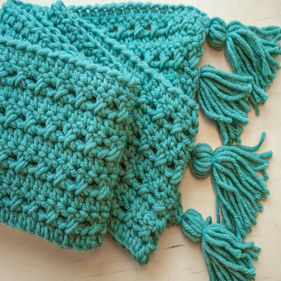 crochet scarf for beginners