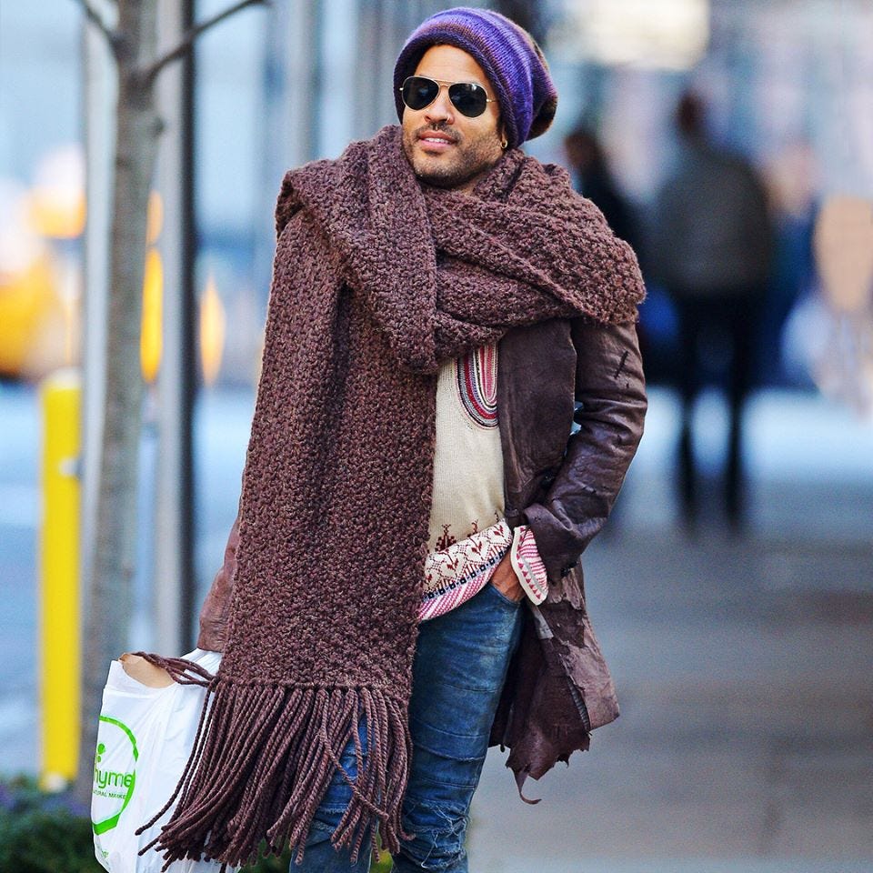 men scarf styles