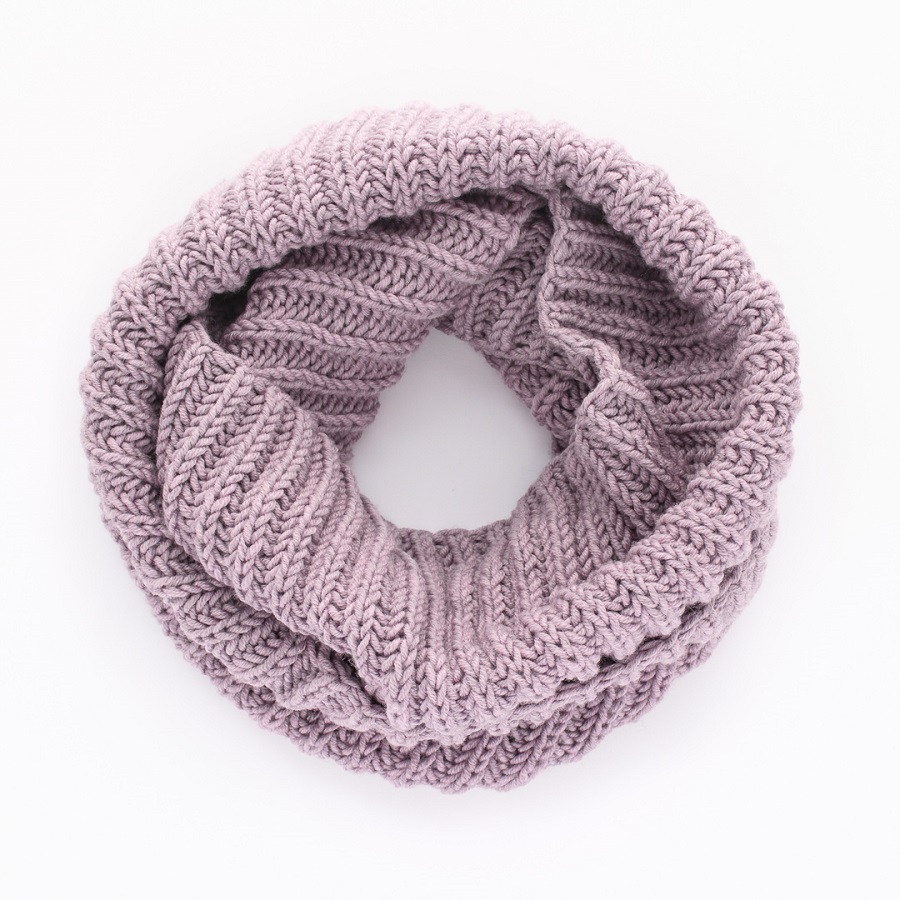 Scarf pattern knitting