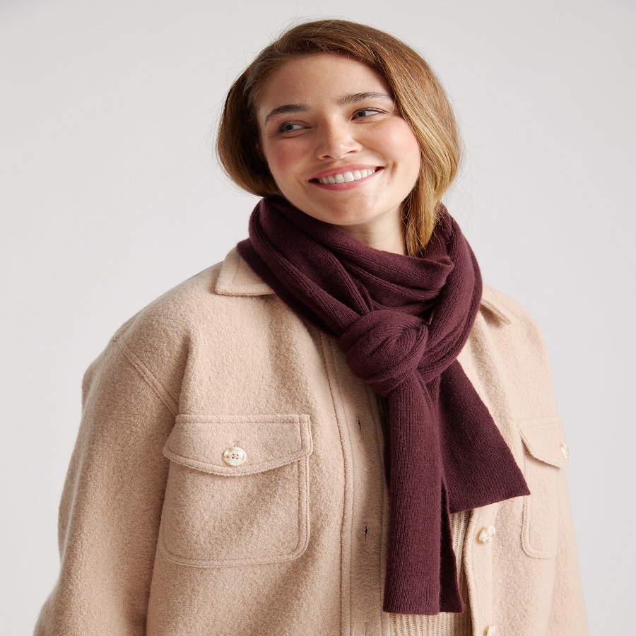 quince cashmere scarf