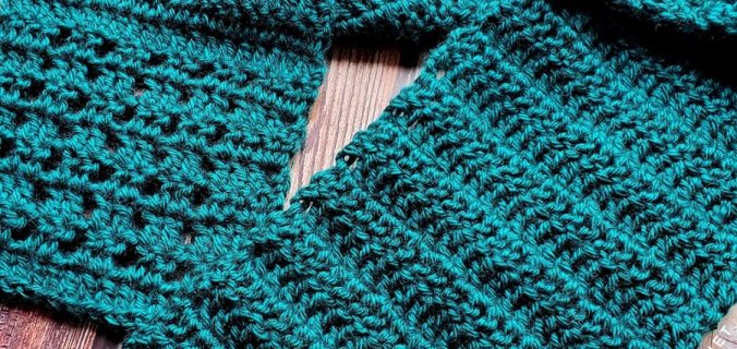 Half Double Crochet Scarf