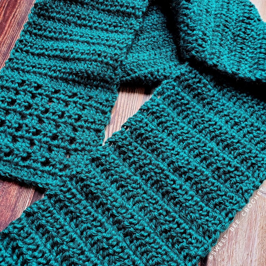 Half Double Crochet Scarf