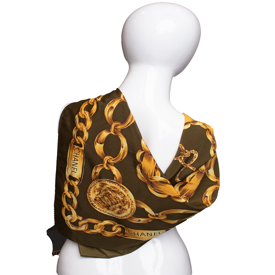 Chanel Silk Scarf