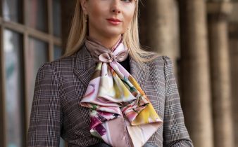 How to Style A Silk Scarf