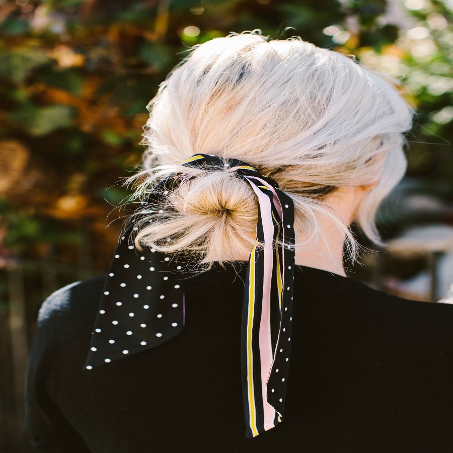 Silk Scarf for Hair