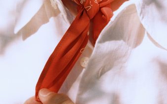Red Silk Scarf